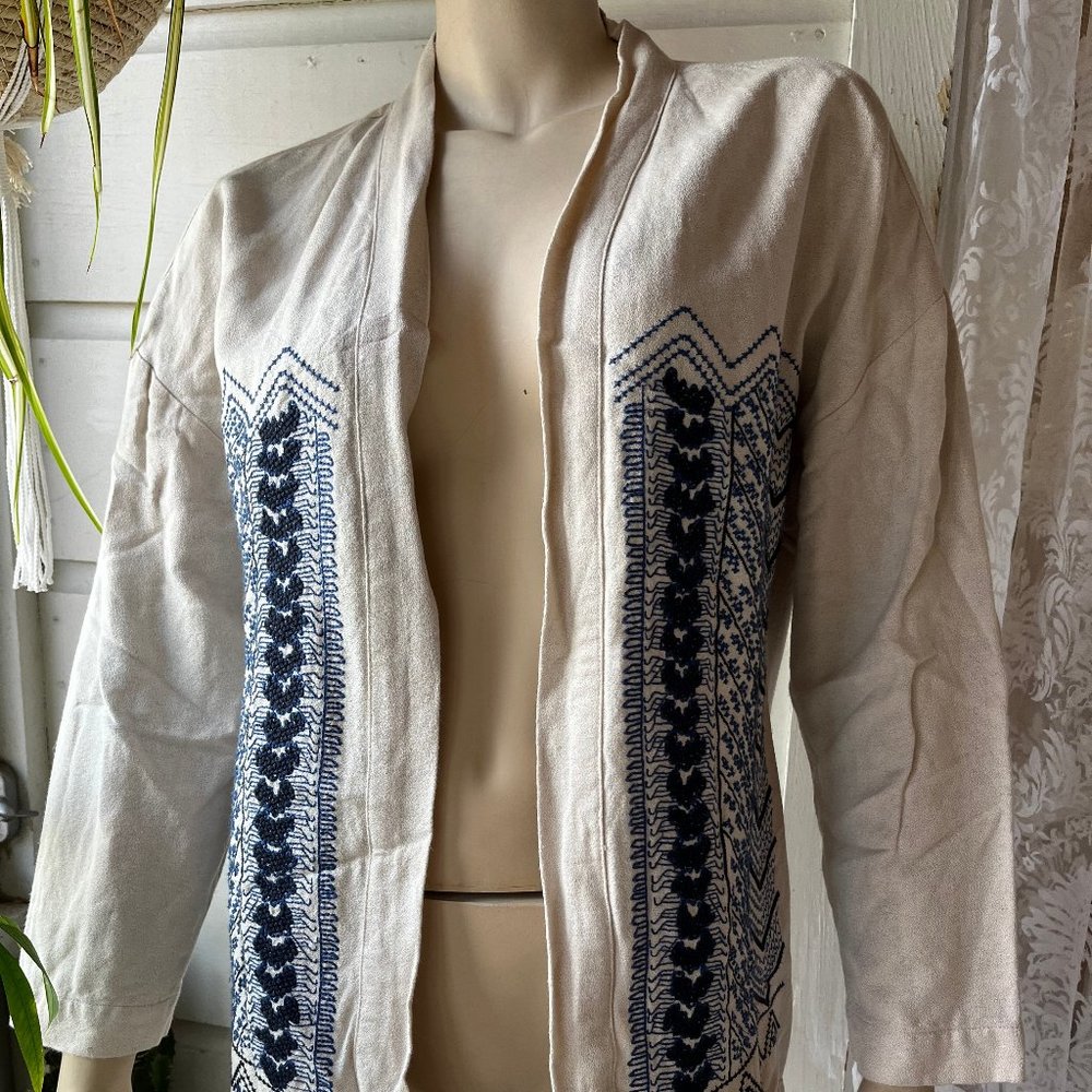 Cream BOHO Jacket - SOFT SURROUNDINGS